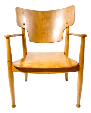 Vintage Portex Armchair by Peter Hvidt and Orla Mølgaard-Nielsen for Fritz Hansen, 1945