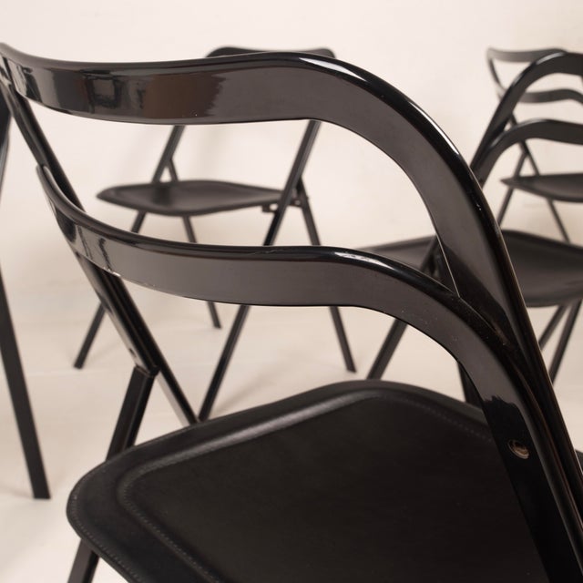 Clio Chairs by Giorgio Cattelan for Cidue, 1970s, Set of 6 For Sale - Image 13 of 18