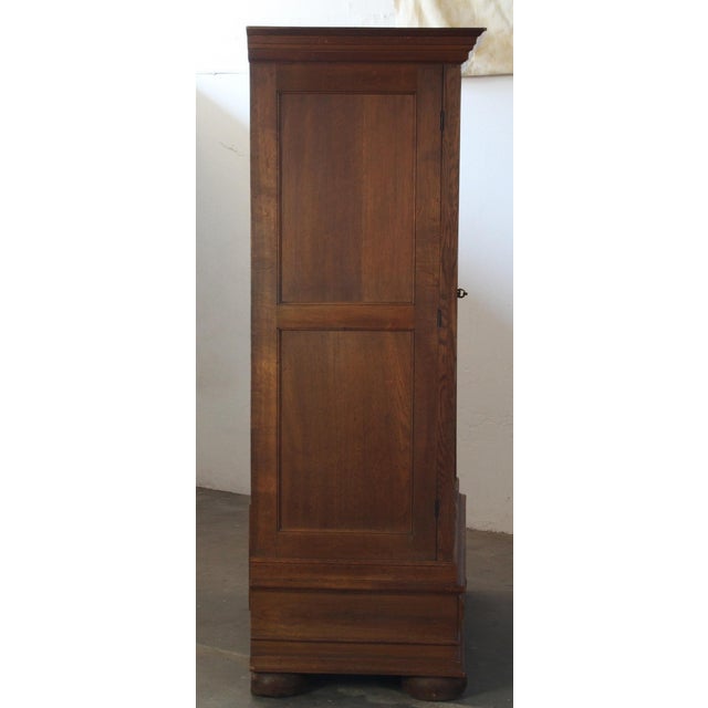 1930s Vintage Danish Brutalist Cabinet in Oak, 1890s For Sale - Image 5 of 17