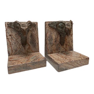 Ram Head Bookends For Sale