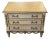 1 of 2 Nancy Corzine Neoclassical Ivory Nightstand Commode Chest of Drawers For Sale