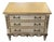 36” Nancy Corzine Neoclassical Ivory Nightstand Commode Chest of Drawers - 1 of 2 For Sale