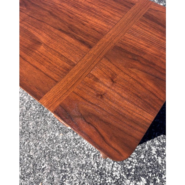 Brown Fully-Refinished Mid Century Henredon Niner For Sale - Image 8 of 13