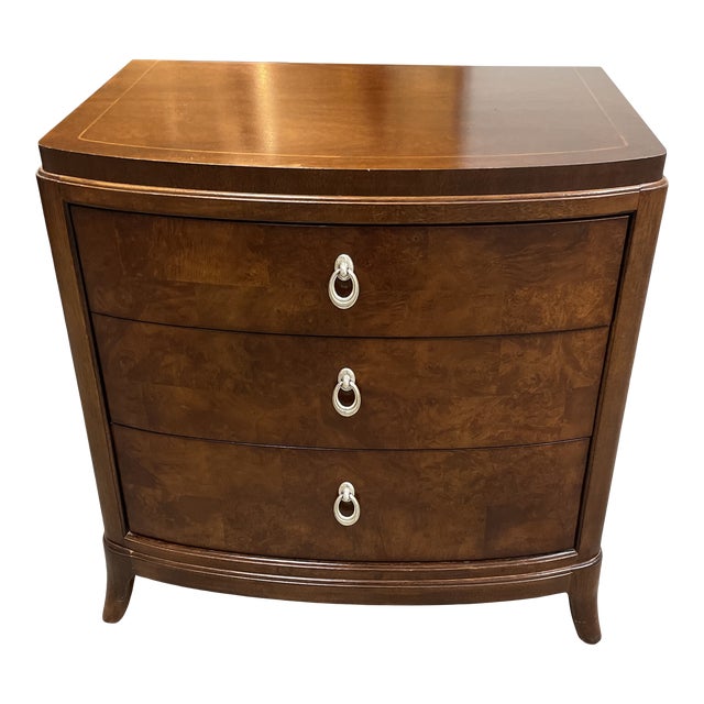 Thomasville Humphrey Bogart Collection Three Drawer Side Table Chairish