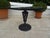 1970s Woodard Pedestal Base Breakfast or Garden Table, Attributed For Sale In Los Angeles - Image 6 of 7