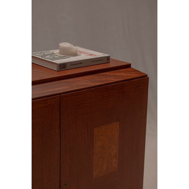 1940s Mid-Century French Art Deco Style Cabinet, 1940s For Sale - Image 5 of 15