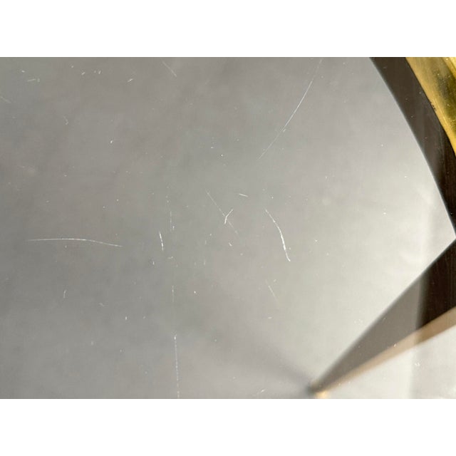 Hollywood Regency Coffee Table in Brass and Glass from Vereinigte Werkstätten München, Germany, 1960s For Sale - Image 9 of 10