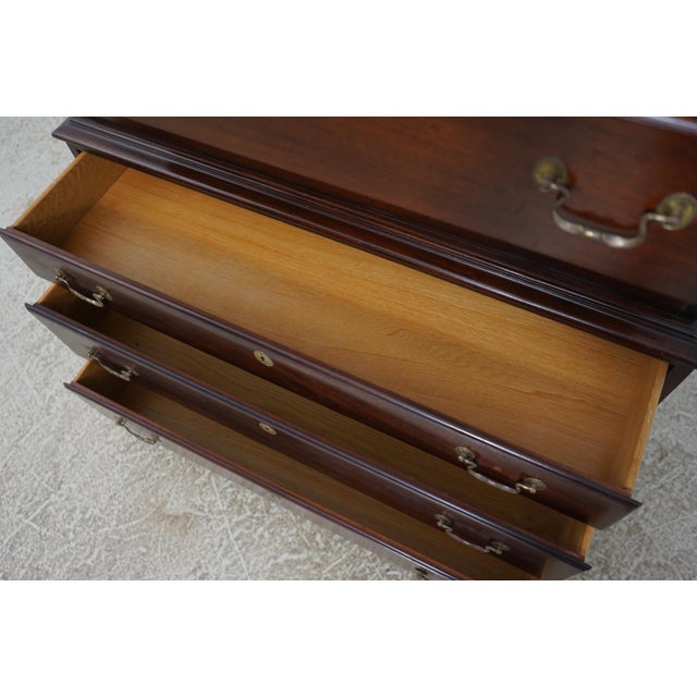 Link Taylor Heirloom Mahogany High Chest For Sale - Image 4 of 16