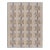 Rug & Kilim’s Scandinavian Style Rug in Beige-Brown and Blue Geometric Patterns For Sale
