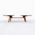 1960s Restored Space Age Biomorphic Two Tier Coffee Table in Solid Walnut, Attributed For Sale - Image 11 of 12