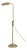 1980s Mid-Century Modern Adjustable Brass Floor Lamp For Sale