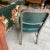 1950s 1950s Green Industrial Metal Chair For Sale - Image 5 of 7