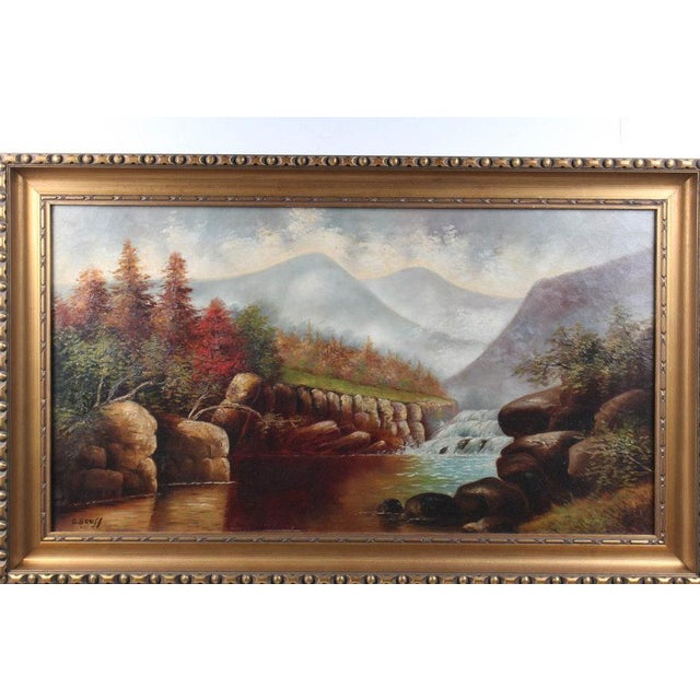 Antique Celeste Bruff Nichols Landscape Oil Painting Chairish