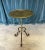 2020s Spanish Gilt Iron Side Table on an Elevated Tripod Base For Sale - Image 5 of 12