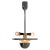 Black Bauhaus Chandelier by Franta Anyz, 1930s For Sale - Image 8 of 8