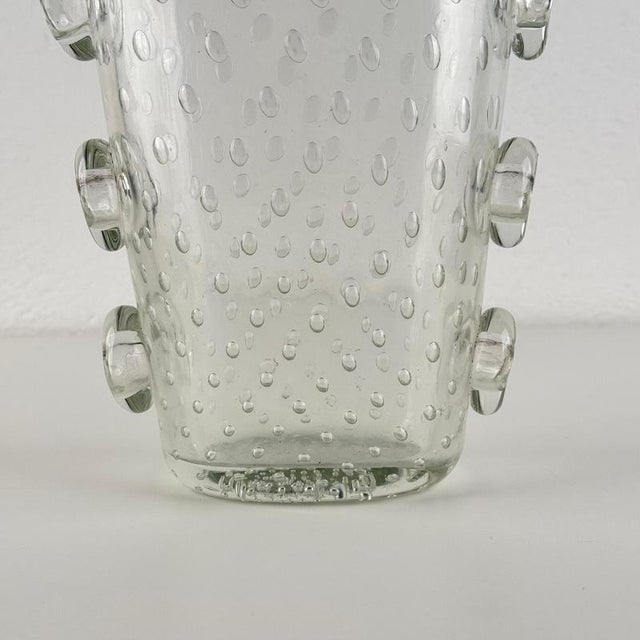 Pulegoso Glass Vase with Applied Discs by Ercole Barovier, 1930s For Sale - Image 13 of 17
