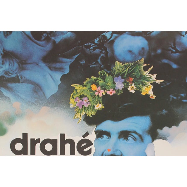 Postmodern Drahe Tety a Ja Film Poster by Zdenek Ziegler, 1974 For Sale - Image 3 of 5