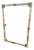Italian Venetian Torchon Murano Glass Wall Mirror by Simoeng for Simoeng For Sale
