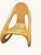Modern Rocking Chair. Signed "Carl Gromoll 1983". The Rocker is handcrafted of stacked, laminated, carved and polished...