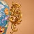 Monumental Chinese Cloisonné Vase | Gilt Bronze Dragon Handles & Dove Motif For Sale In Los Angeles - Image 6 of 9