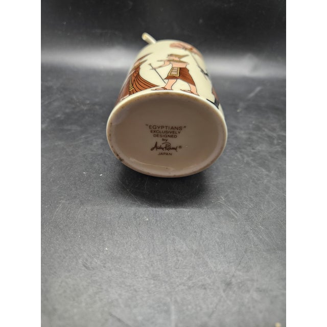 Hollywood Regency Vintage Andre Richard Porcelain Soap Dispenser For Sale - Image 3 of 3