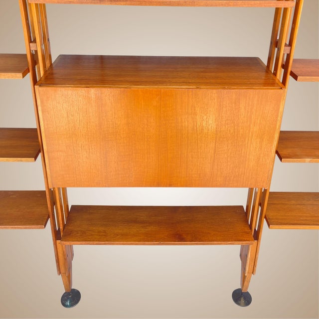 LB7 Modular Bookcase from Franco Albini, Italy, 1960s For Sale - Image 10 of 18
