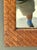Vintage Woven Leather Rectangular Mirror For Sale - Image 9 of 12