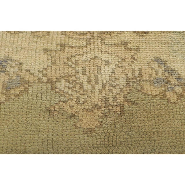 Mid 20th Century Vintage Turkish Oushak Rug - 04'07 X 06'11 For Sale - Image 5 of 10