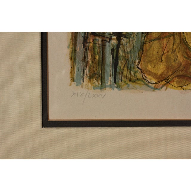 Jacques Lalande (French, 1921), Signed Lithograph, No. 19/75 Chairish