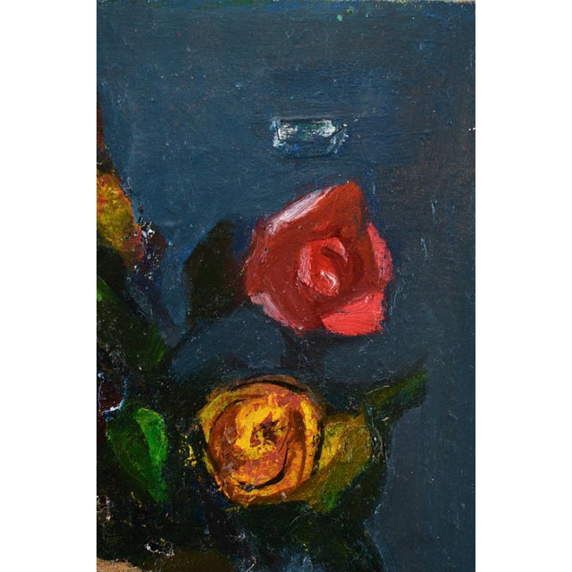 Modern Aleksandr Rodin, Roses, 1980s, Oil on Canvas For Sale - Image 3 of 7