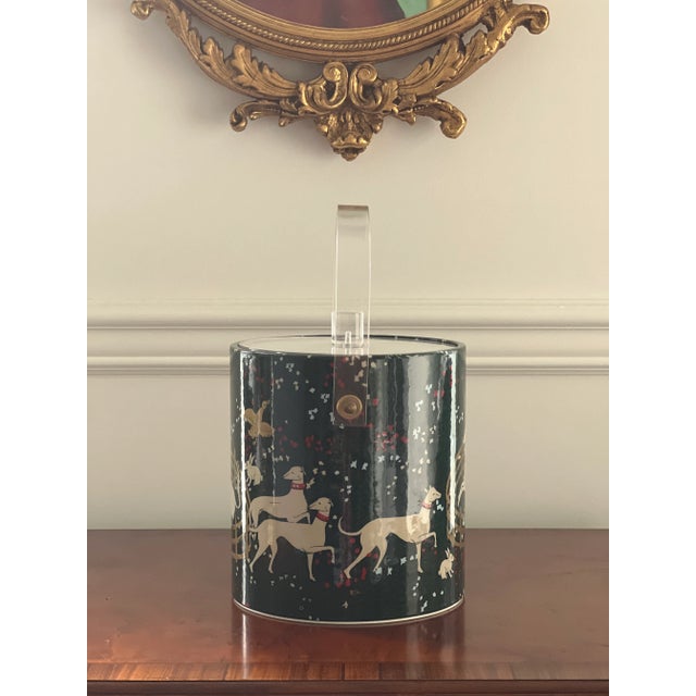 Vintage Cera Unicorn Motif Ice Bucket For Sale - Image 4 of 10