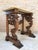 19th Century Console Carved Table Renaissance with Beige Marble Top For Sale - Image 17 of 18