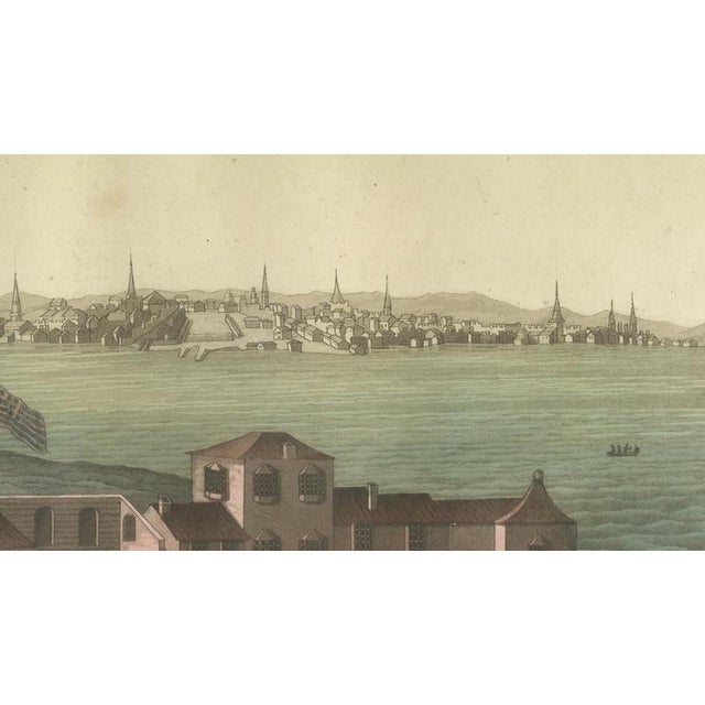 Fumagalli, Boston Harbor View from Castle William, 1827, Paper For Sale - Image 6 of 10