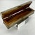 Brass Early 20th Century Small Narrow Dome Top Brass Silver Jewelry Box For Sale - Image 8 of 12
