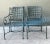 Vintage Brown Jordan “Florentine” Scroll Arm Metal Dining Chairs - Set of Four For Sale - Image 9 of 12