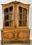 Vintage French Louis XIV Style Oak Display Cabinet For Sale - Image 3 of 16