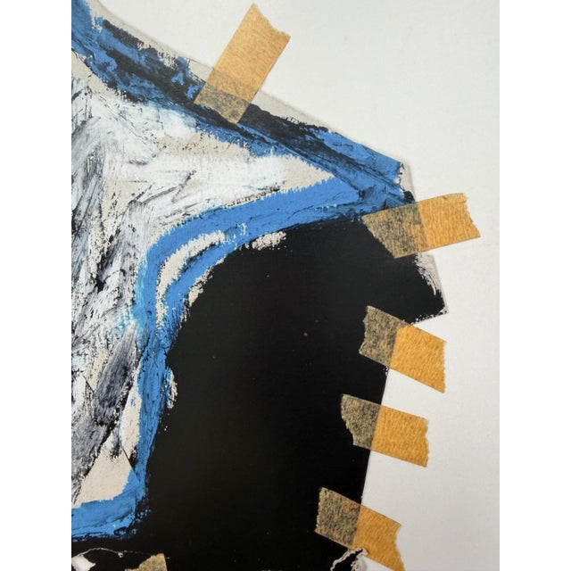 Paper Untitled (Bust) Exhibition Poster from Jean Michel Basquiat, Denmark, 1984 For Sale - Image 7 of 10