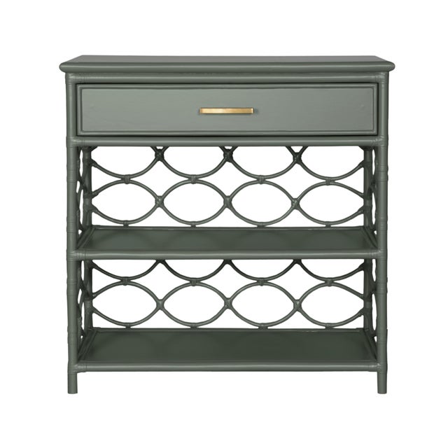 Infinity End Table - Evergreen For Sale - Image 10 of 10
