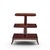 Thomas Pheasant Contemporary American Three Tiered Mahogany End Table This side table measures: 26 wide x 26 deep x 27.25...