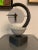 Modern Vintage Postmodern Marble Like Stone Sculptural Clock For Sale - Image 3 of 10