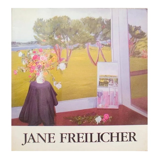 1986 Jane Freilicher 'Jane Freilicher' Multicolor,Yellow Book For Sale