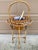 Mid-Century Rattan and Bamboo Champagne Butler Stand For Sale - Image 12 of 13