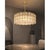 Early 21st Century Italian Gold Round Chandelier with Tropical Murano Glass by Simoeng for Simoeng For Sale - Image 5 of 6