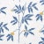 Traditional Sample - Schumacher Lilla Embroidery Fabric, Blue For Sale - Image 3 of 5