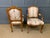 1910s French Carved Walnut Armchairs, 1910, Set of 2 For Sale - Image 5 of 16