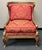 Erwin Lambeth for Tomlinson furniture carved French Empire Bergere Chair. Regal and stately with a beautifully detailed...