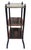 Wood 19th C French Inlaid 3 Tier Rosewood Ebony & Bronze Gallery Table Stand Etegere For Sale - Image 7 of 15