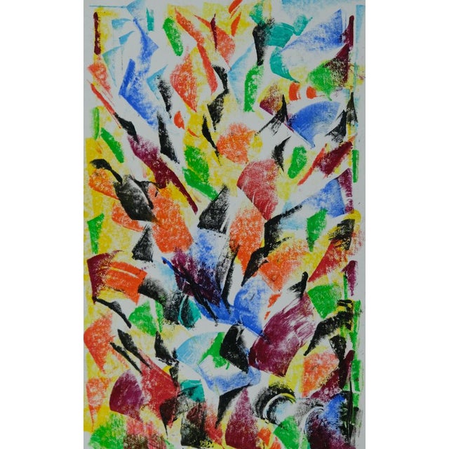 Françoise GALLE (1940) Sunset of Shadows Colored pastel Signed in felt-tip pen by the artist On heavy paper, 21 x 30 cm...