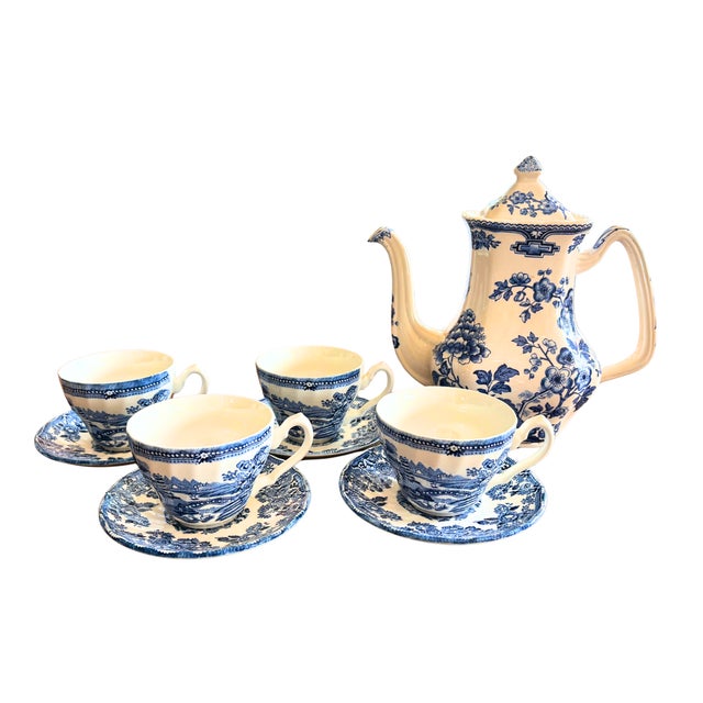 Large Aperitif Platter from Limoges, 1980s, Set of 9 For Sale - Image 11 of 11