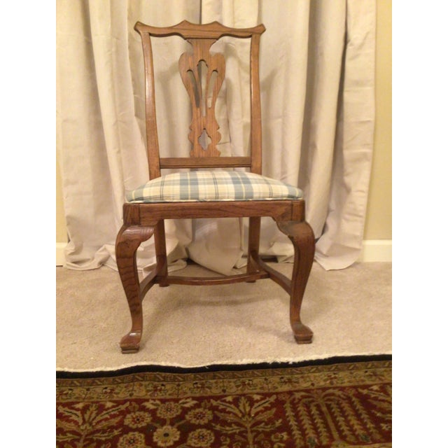 Made for the dining room by Ethan Allen for both its Royal Charter and Canterbury Oak collections, this country...
